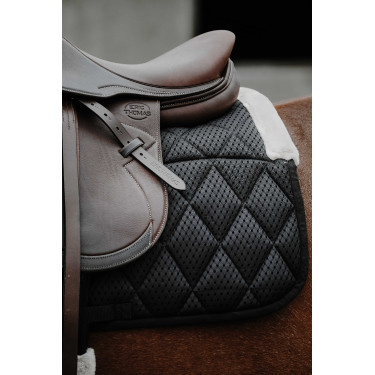 Zadeldek Equithème Pro air Zwart Zadeldek Equithème Pro air Zwart