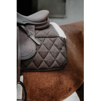 Tapis de selle Equithème Pro air Chocolat Marron Tapis de selle Equithème Pro air Chocolat Marron