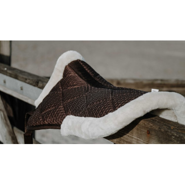 Equithème Pro Air schokdemper Chocolade Bruin