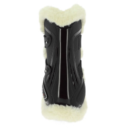 Guêtres Norton XTR à boutons mouton synthétique Noir