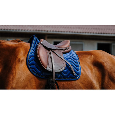 Zadeldek Equithème Glossy Marineblauw Zadeldek Equithème Glossy Marineblauw
