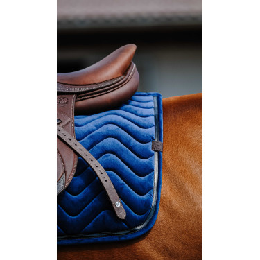Zadeldek Equithème Glossy Marineblauw Zadeldek Equithème Glossy Marineblauw