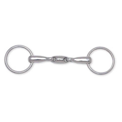 Mors de bride Metalab double brisure 16 mm Mors de bride Metalab double brisure 16 mm
