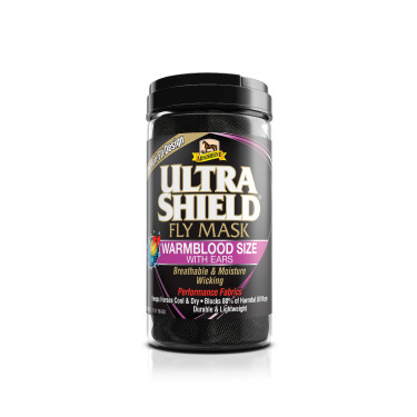 Masque anti-mouches avec oreilles Absorbine Ultrashield Masque anti-mouches avec oreilles Absorbine Ultrashield