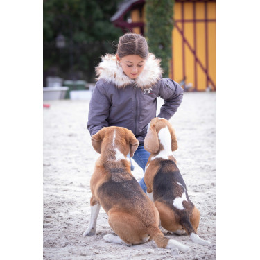 Bombers Eden by PL Lyon Gris glitter