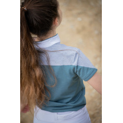 Polo Pénélope Indy Bleu canard Polo Pénélope Indy Bleu canard