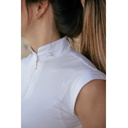 Wedstrijdpolo Pénélope Seville Zandkleurig Beige