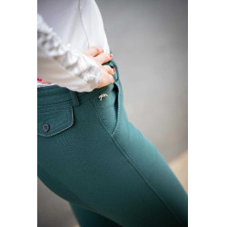 Pantalon Pénélope Point Sellier Vert forêt Pantalon Pénélope Point Sellier Vert forêt
