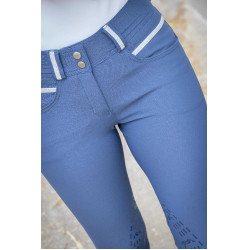 Pantalon Pénélope Fun Pushup Blauw dolfijn