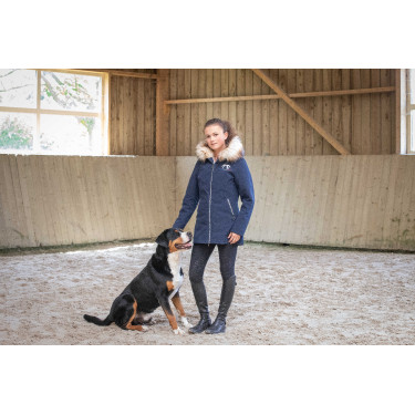 Parka Pénélope Marina Marineblauw Parka Pénélope Marina Marineblauw