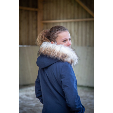 Parka Pénélope Marina Marineblauw Parka Pénélope Marina Marineblauw