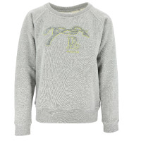 Sweatshirt Pénélope Chloé Gemêleerd grijs Sweatshirt Pénélope Chloé Gemêleerd grijs