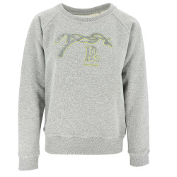 Sweatshirt Pénélope Chloé Gemêleerd grijs Sweatshirt Pénélope Chloé Gemêleerd grijs
