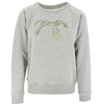 Sweatshirt Pénélope Chloé Gemêleerd grijs Sweatshirt Pénélope Chloé Gemêleerd grijs
