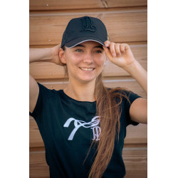 Casquette Pénélope Mesh Noir Casquette Pénélope Mesh Noir