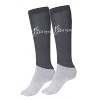 Chaussettes de concours My LeMieux 2 paires Anthracite Chaussettes de concours My LeMieux 2 paires Anthracite