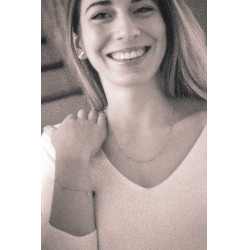 Collier Pénélope Eugénie Doré Collier Pénélope Eugénie Doré