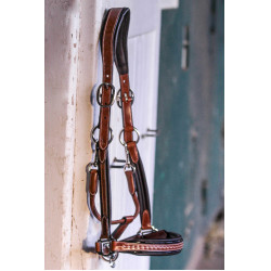 Lederen halster Pénélope Point Sellier Lederen halster Pénélope Point Sellier
