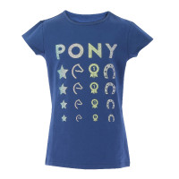 T-shirt Equithème Lise Bleu marine T-shirt Equithème Lise Bleu marine