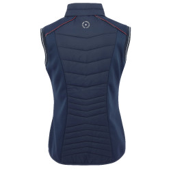 Mouwloos vest Equithème Luna Marineblauw