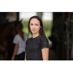 T-shirt Pro Series Vibration manches courtes Noir