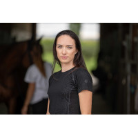 T-shirt Pro Series Vibration korte mouwen Blauw