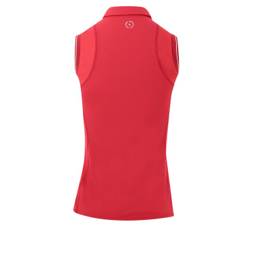 Polo Equithème Sarah zonder mouwen Kers Rood