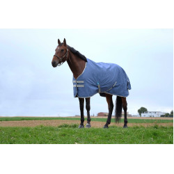 Equithème Tyrex 600D gerecycleerde deken Marineblauw