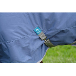 Equithème Tyrex 600D gerecycleerde deken Marineblauw