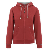 Sweat zippé Equithème Courtney Cerise Rouge