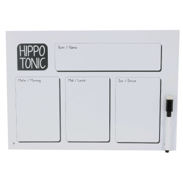 Plaque de ration avec feutre Hippotonic Aucune Blanc Plaque de ration avec feutre Hippotonic Aucune Blanc