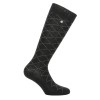 Chaussettes Equithème Résille Noir Chaussettes Equithème Résille Noir