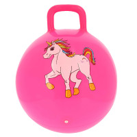 Springbal Equi-Kids Eenhoorn Fluoroze Springbal Equi-Kids Eenhoorn Fluoroze