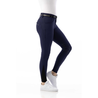 Push-up broek Equithème Bella Marineblauw Push-up broek Equithème Bella Marineblauw
