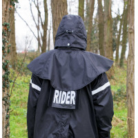 Imperméable Equithème RiderCoat Noir Imperméable Equithème RiderCoat Noir