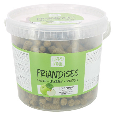 Snoepjes voor paarden appelsmaak Hippotonic Snoepjes voor paarden appelsmaak Hippotonic