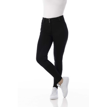 Softshell broek Equitheme Kitzbuhl siliconen zitvlak Softshell broek Equitheme Kitzbuhl siliconen zitvlak