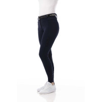 Softshell broek Equitheme Kitzbuhl siliconen zitvlak Marineblauw Softshell broek Equitheme Kitzbuhl siliconen zitvlak Marineblauw
