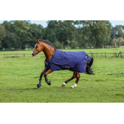 Couverture Therapy Bucas T/O B/N Light Marine / orange Bleu