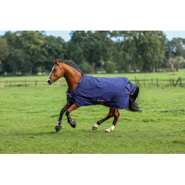 Therapie-deken Bucas T/O B/N Light Marine / oranje Blauw Therapie-deken Bucas T/O B/N Light Marine / oranje Blauw