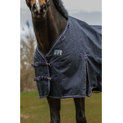 Chemise d'extérieur Equithème Anatomic combo 1200D Marine Bleu marine