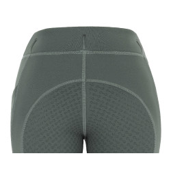 Legging doublé polaire Riding World Volga Femme Gris vert