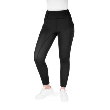 Legging Je t'aime Equithème Neva femme Noir