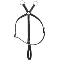 Mini-martingale Pony Academy Noir Mini-martingale Pony Academy Noir