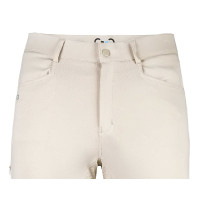 Herenrijbroek met siliconen zitvlak Riding World River Beige