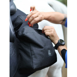 Lami-Cell wandelzadeldek met zakken Zwart