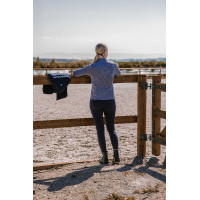 Tee-shirt Equithème Originals Emily femme Bleu / gris