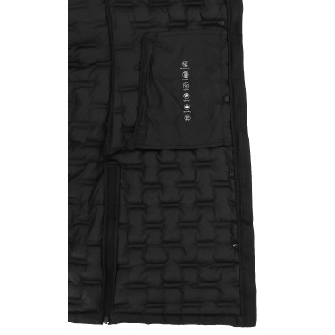 Veste longue sans manches matelassée sans couture Je t'aime Equithème Navina femme Noir Veste longue sans manches matelassée sans couture Je t'aime Equithème Navina femme Noir
