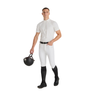 Pantalon d'équitation X-perform Iconic Horse Pilot homme Blanc