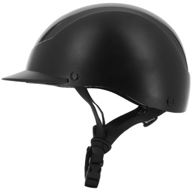 Rijhelm Riding World Topy Mat zwart Rijhelm Riding World Topy Mat zwart